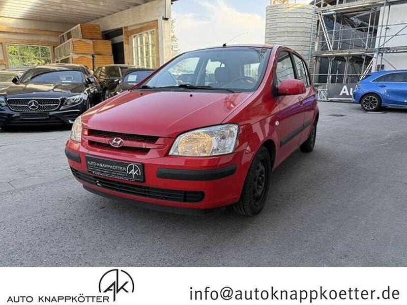 Rot Gebraucht 2004 Hyundai Getz Kleinwagen | 799 € (Superpreis) - Bild 1/4