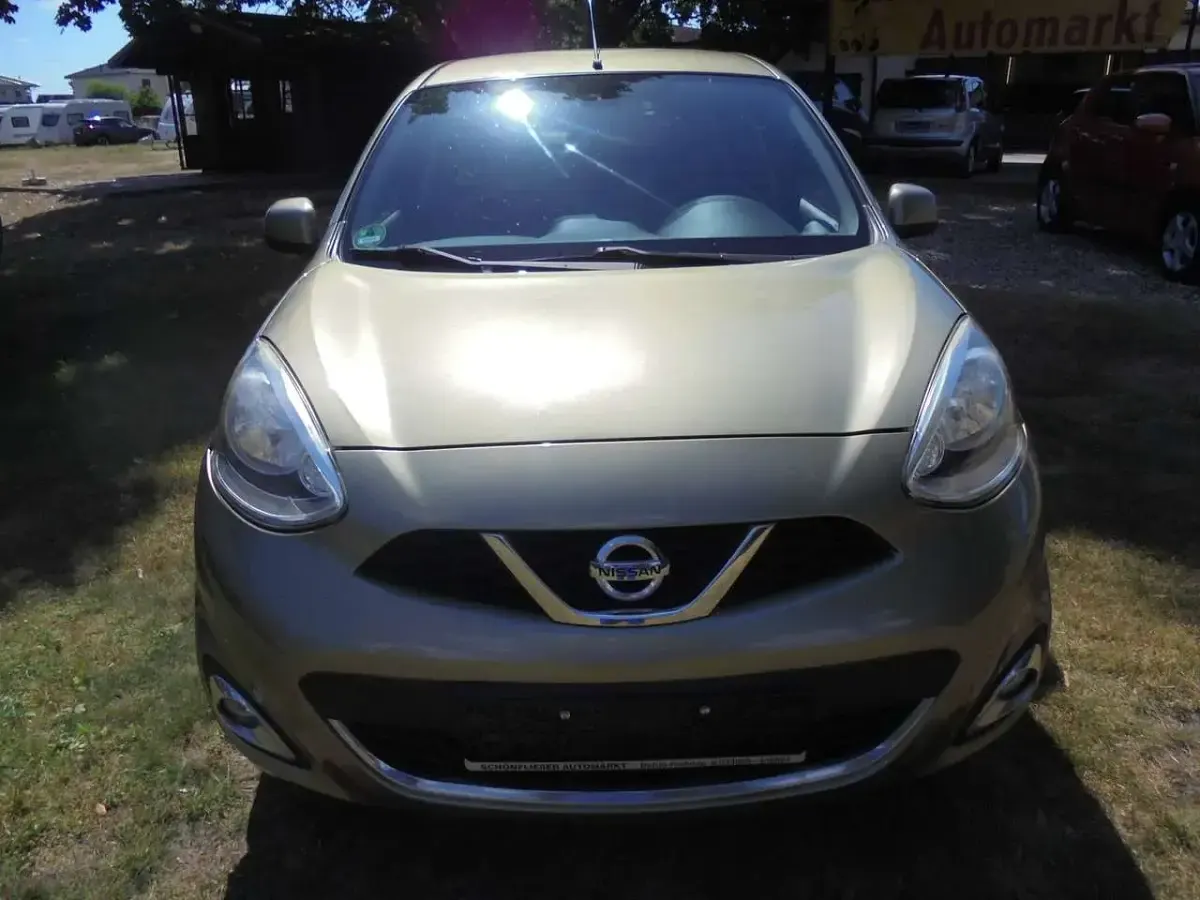 Gebraucht Nissan Micra Acenta 80 PS (58 kW) 2015 Platinum Kleinwagen