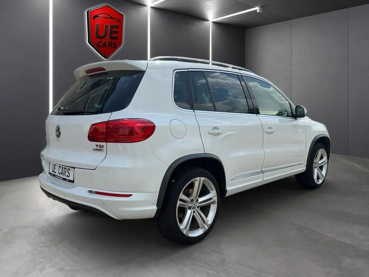 Gebraucht VW Tiguan R-line 150 PS (110 kW) 2015 Weiß SUV