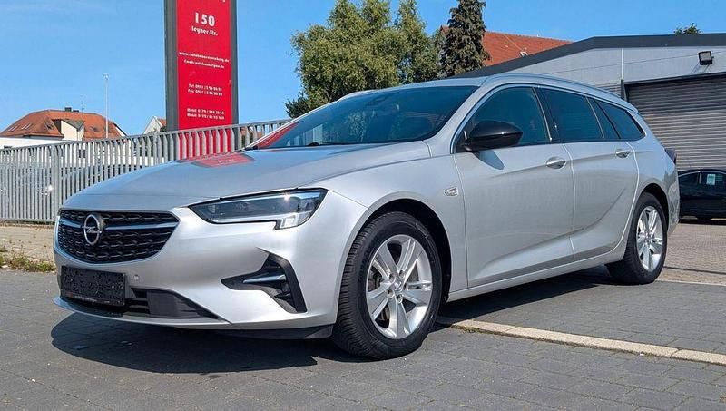 Silber Gebraucht 2021 Opel Insignia Elegance Kombi | 9.990 € (Superpreis) - Bild 1/4