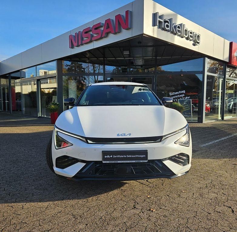 Gebraucht Kia EV6 GT-Line 239 kW (325 PS) 2024 (swp) snow white pearl m SUV