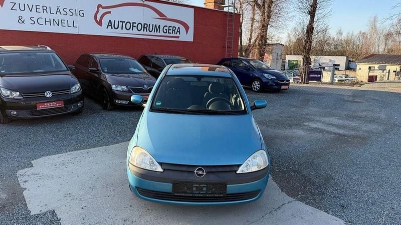 Gebraucht Opel Corsa 75 PS (55 kW) 2001 Blau Kleinwagen