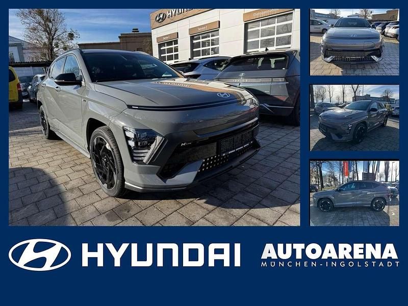 Shadow grey / sol Gebraucht 2025 Hyundai Kona N Line SUV | 34.975 € (Fairer Preis) - Bild 1/4
