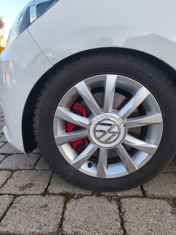 Gebraucht VW up! move up! 60 PS (44 kW) 2015 Weiß Kleinwagen