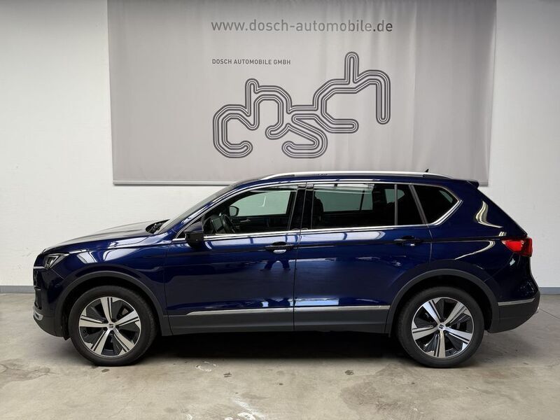´atlantic´ blau Gebraucht 2022 Seat Tarraco XCELLENCE SUV | 24.990 € (Guter Preis) - Bild 1/4