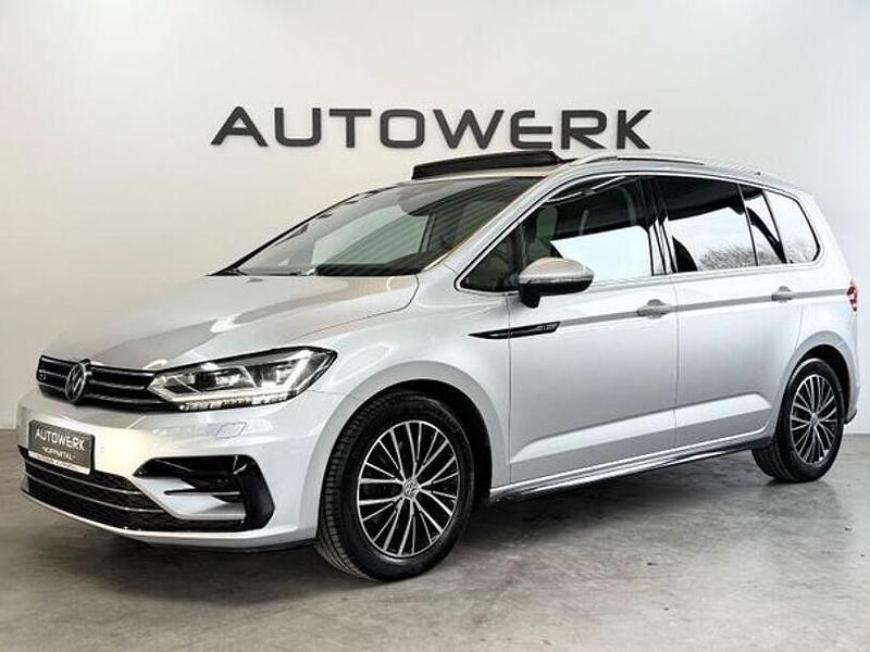Gebraucht VW Touran Highline 206 PS (151 kW) 2016 Silber Van / Kleinbus