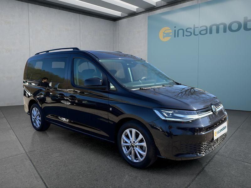 Gebraucht VW Caddy 122 PS (89 kW) 2023 Schwarz Van / Kleinbus
