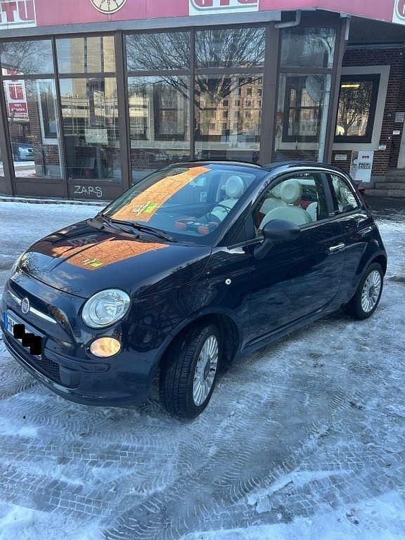 Second-hand Fiat 500C Pop 101 CP (74 kW) 2010 Albastru Cabrio
