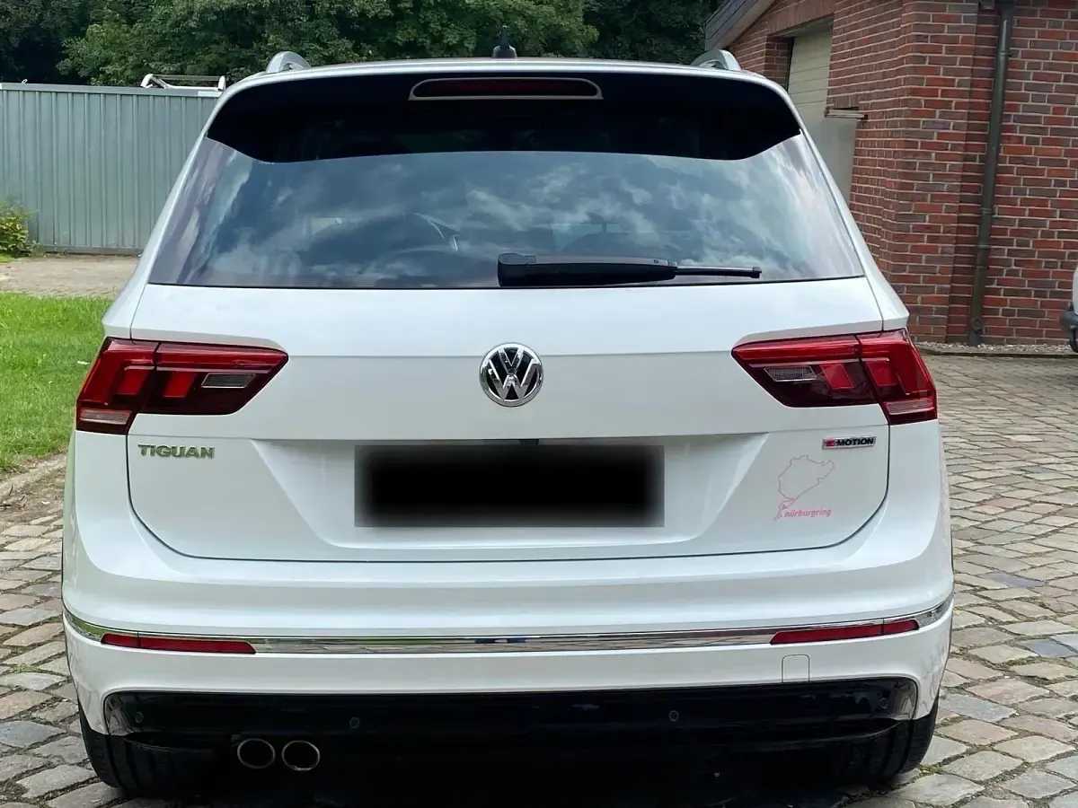 Gebraucht VW Tiguan R-line 190 PS (139 kW) 2019 Weiß SUV