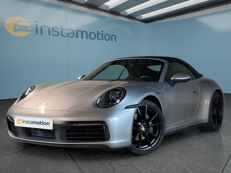 Silber Gebraucht 2024 Porsche 911 Carrera Cabriolet Cabrio | 130.749 € (Etwas zu teuer) - Bild 1/4