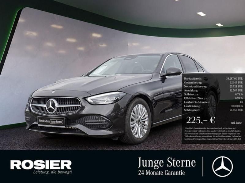 Grau / graphitgrau Gebraucht 2024 Mercedes C220 Advanced Limousine | 38.287 € (Guter Preis) - Bild 1/4