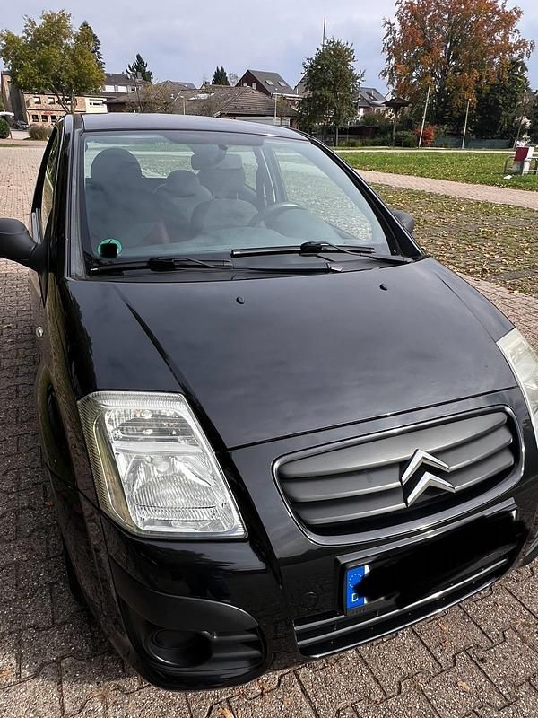 Schwarz Gebraucht 2009 Citroën C2 Kleinwagen | 1.950 € (Fairer Preis) - Bild 1/4