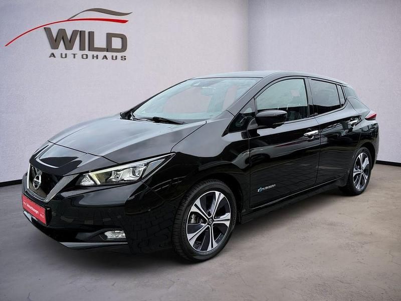 Gebraucht Nissan Leaf 360º 110 kW (150 PS) 2019 M) (schwarz Kleinwagen
