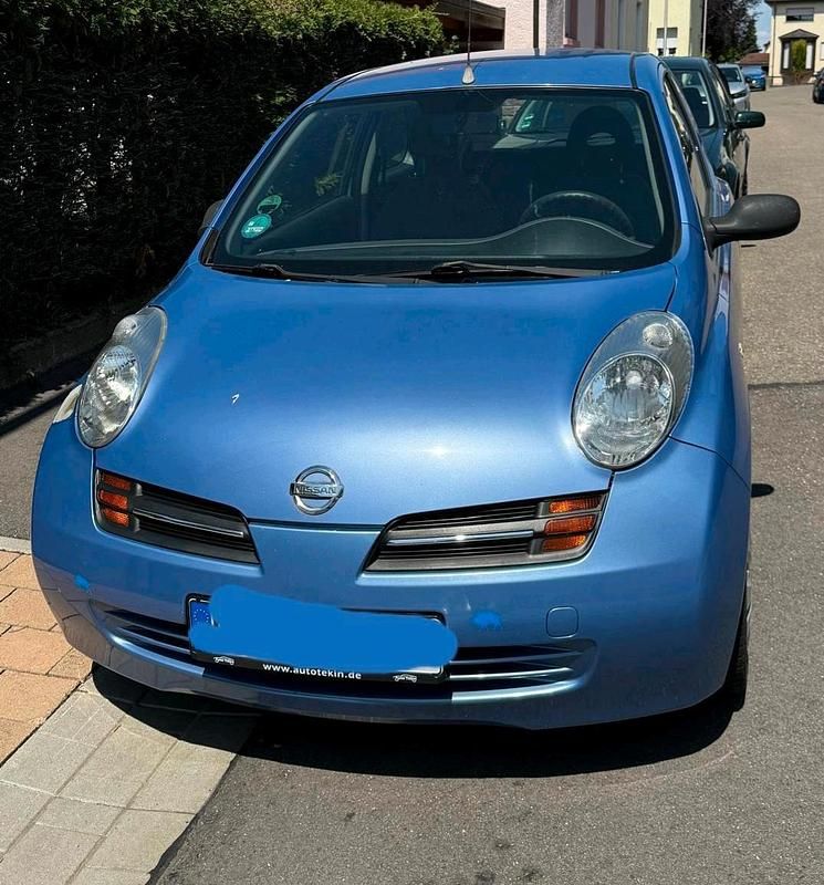 Blau Gebraucht 2004 Nissan Micra Kleinwagen | 1.650 € (Fairer Preis) - Bild 1/4