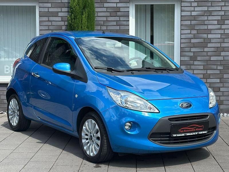 Blau Gebraucht 2012 Ford Ka Titanium Kleinwagen | 4.399 € (Etwas zu teuer) - Bild 1/4