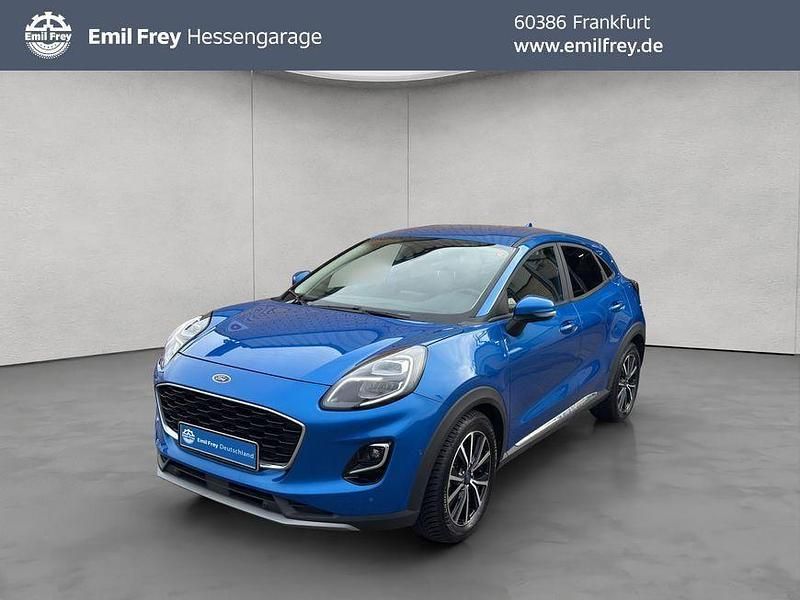 Blau Gebraucht 2022 Ford Puma Titanium X SUV | 19.550 € (Guter Preis) - Bild 1/4