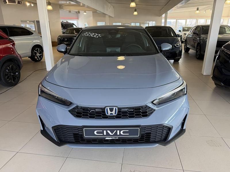 Neu Honda Civic Elegance 184 PS (135 kW) 2026 Sonic grey pearl Limousine