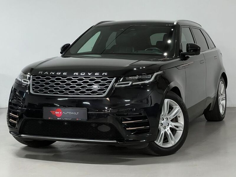 Schwarz Gebraucht 2021 Land Rover Range Rover Velar R-Dynamic SUV | 38.950 € (Superpreis) - Bild 1/4