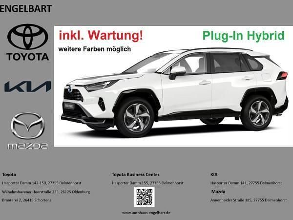 Weiß (schneeweiß 040) Neu 2025 Toyota RAV4 Hybrid SUV | 49.922 € (Superpreis) - Bild 1/2