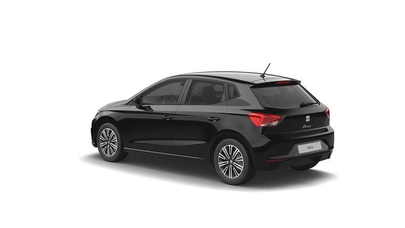 Gebraucht Seat Ibiza Style 95 PS (69 kW) 2025 Midnight schwarz metallic (metallic) Kleinwagen