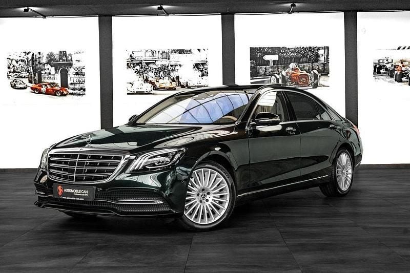 Smaragdgrün Gebraucht 2018 Mercedes S560 Limousine | 66.900 € (Superpreis) - Bild 1/4