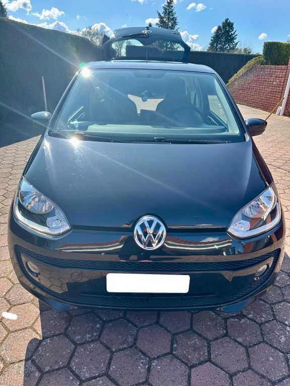 Schwarz Gebraucht 2012 VW up! move up! Kleinwagen | 5.585 € (Fairer Preis) - Bild 1/4
