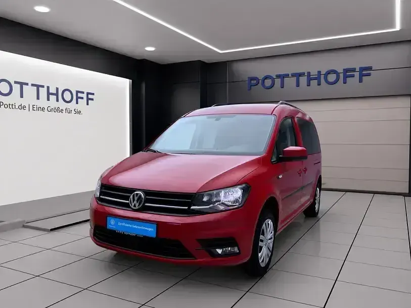 Gebraucht VW Caddy Maxi Trendline 125 PS (91 kW) 2018 Van / Kleinbus