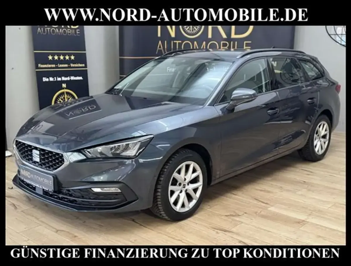 Używany Seat Leon Style 150 KM (110 kW) 2020 Szary Kombi