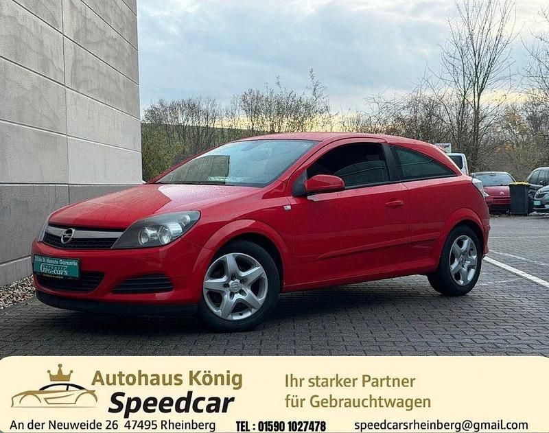 Rot Gebraucht 2008 Opel Astra GTC Edition | 3.999 € (Fairer Preis) - Bild 1/3