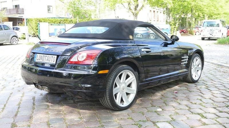 Second-hand Chrysler Crossfire 218 CP (160 kW) 2005 Negru Cabrio
