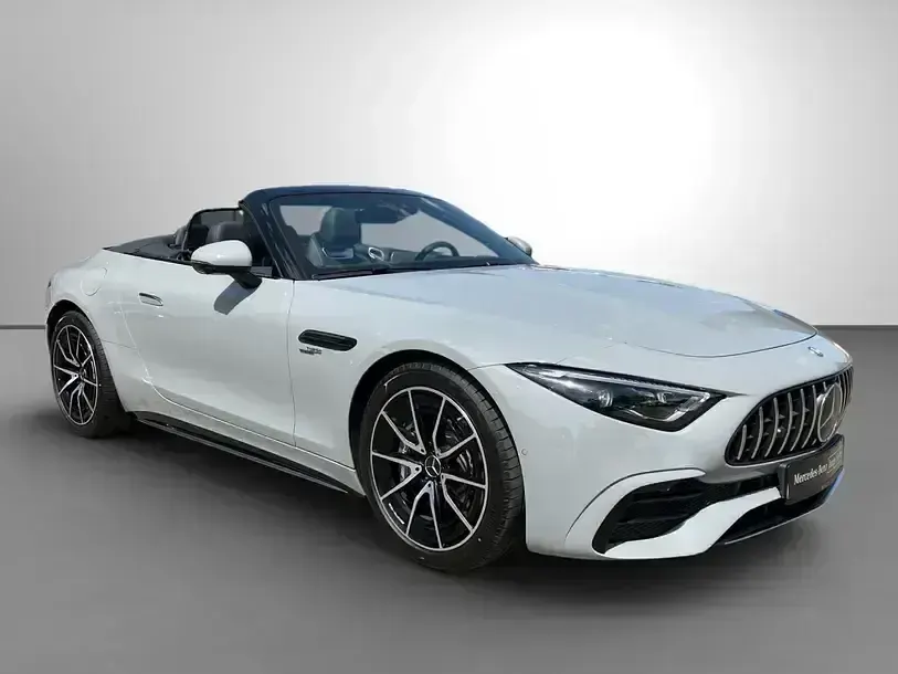 Gebraucht Mercedes SL43 AMG Premium 421 PS (309 kW) 2025 Grau Cabrio