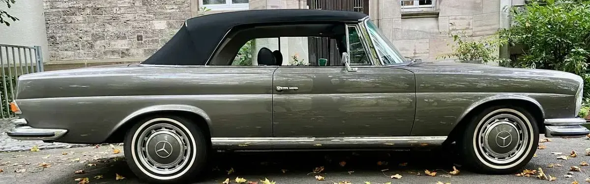 Gebraucht Mercedes 280 SE 209 PS (153 kW) 1971 Grau Cabrio