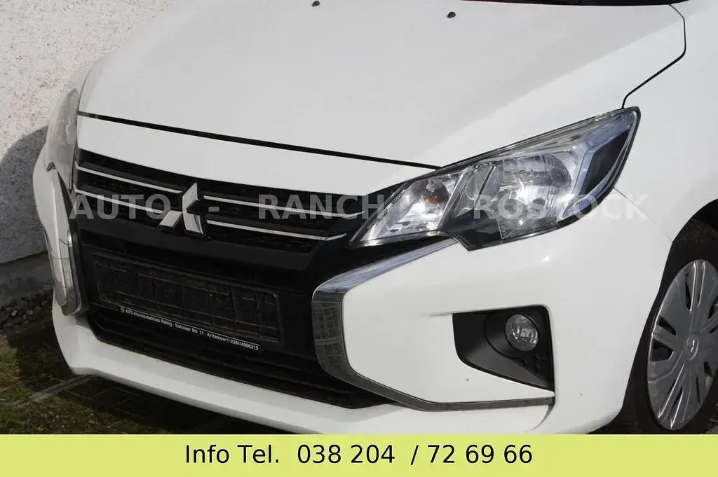 Gebraucht Mitsubishi Space Star 71 PS (52 kW) 2020 Weiß Kleinwagen