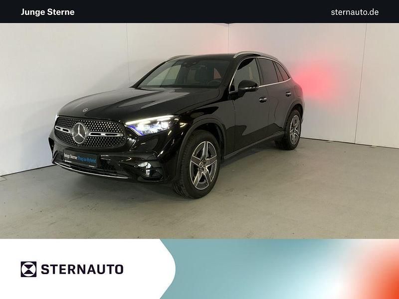 Metalliclack obsidianschwarz Gebraucht 2022 Mercedes GLC400d AMG SUV | 63.980 € (Fairer Preis) - Bild 1/4