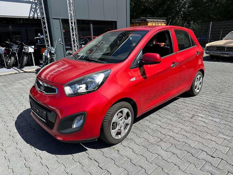 Gebraucht Kia Picanto Spirit 86 PS (63 kW) 2014 Rot Kleinwagen