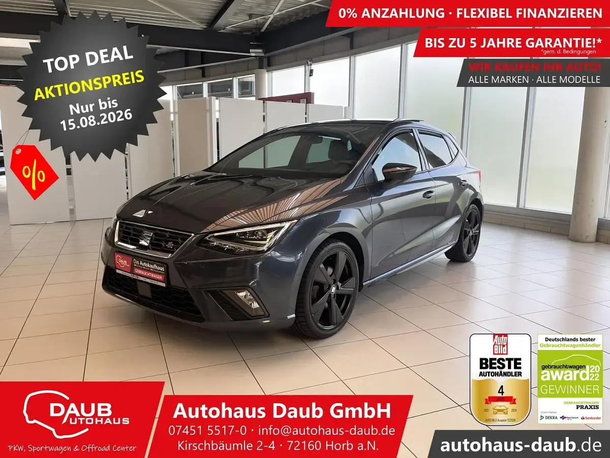 Gebraucht Seat Ibiza Black Edition 110 PS (80 kW) 2021 Kleinwagen