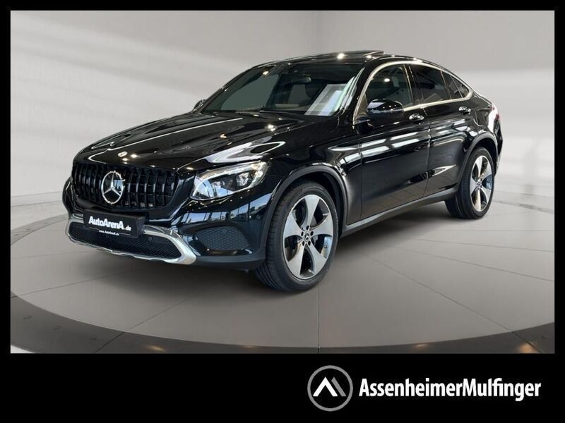 Obsidianschwarz Gebraucht 2018 Mercedes GLC350 Coupé | 35.749 € (Fairer Preis) - Bild 1/2