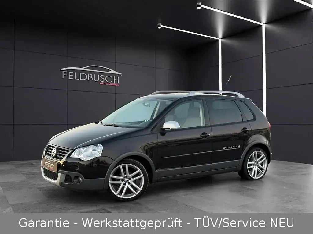Gebraucht VW Polo Cross 92 PS (67 kW) 2009 Schwarz Kleinwagen