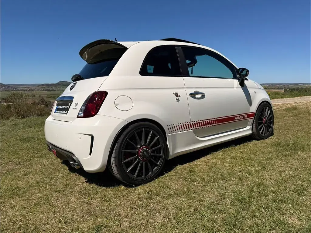 Second-hand Abarth 500 190 CP (139 kW) 2014 Alb Hatchback