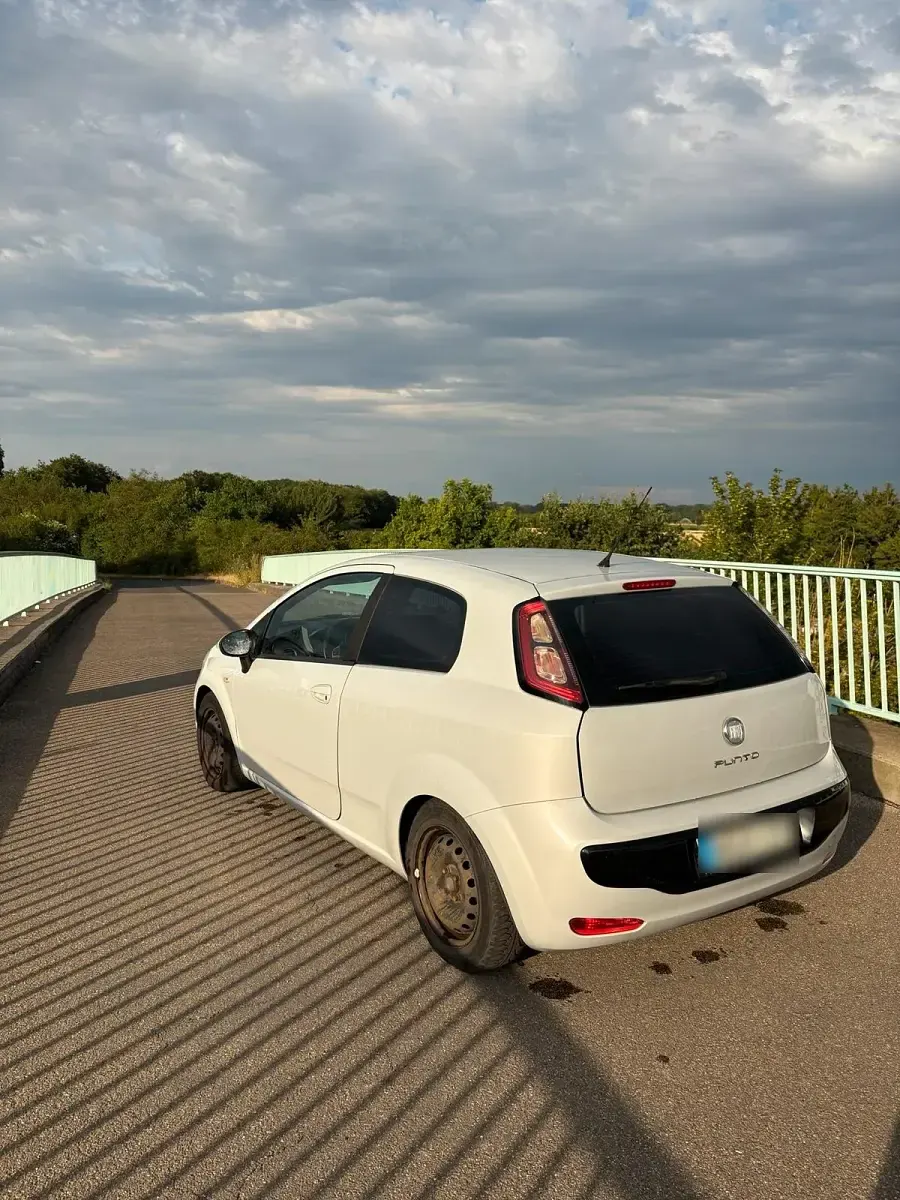Gebraucht Fiat Punto Evo 80 PS (58 kW) 2011 Silber Kleinwagen