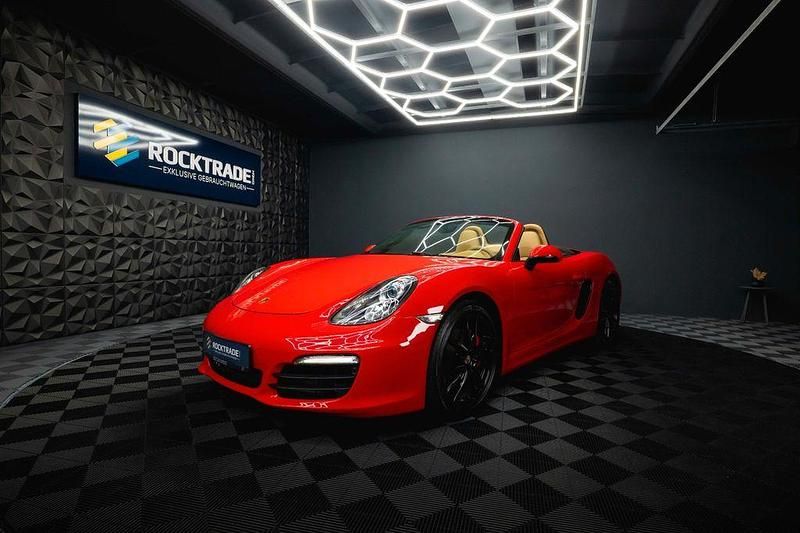 Rot Gebraucht 2013 Porsche Boxster S Sport Cabrio | 37.990 € (Fairer Preis) - Bild 1/4