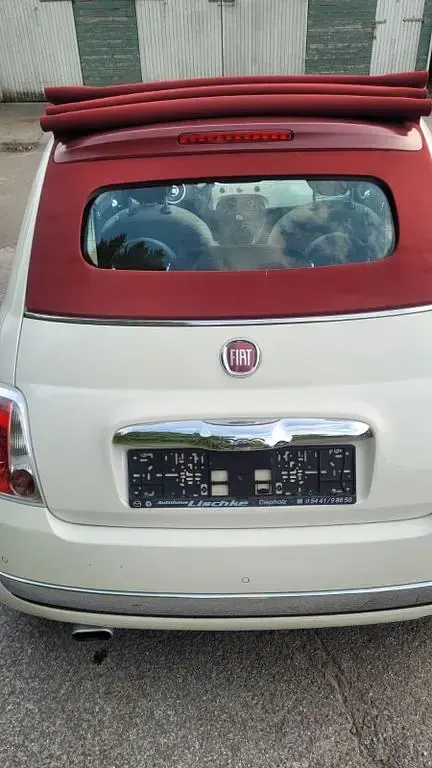 Gebraucht Fiat 500C 86 PS (63 kW) 2013 Weiß Cabrio
