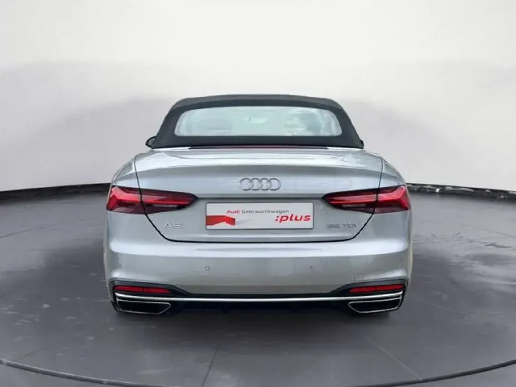 Gebraucht Audi A5 Cabriolet Comfort 163 PS (119 kW) 2022 Florettsilber metallic Cabrio