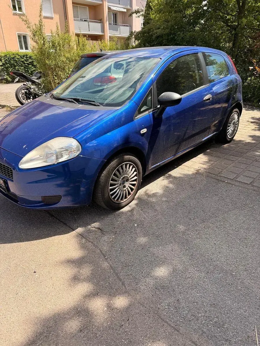 Gebraucht Fiat Punto Dynamic 65 PS (47 kW) 2007 Blau Kleinwagen