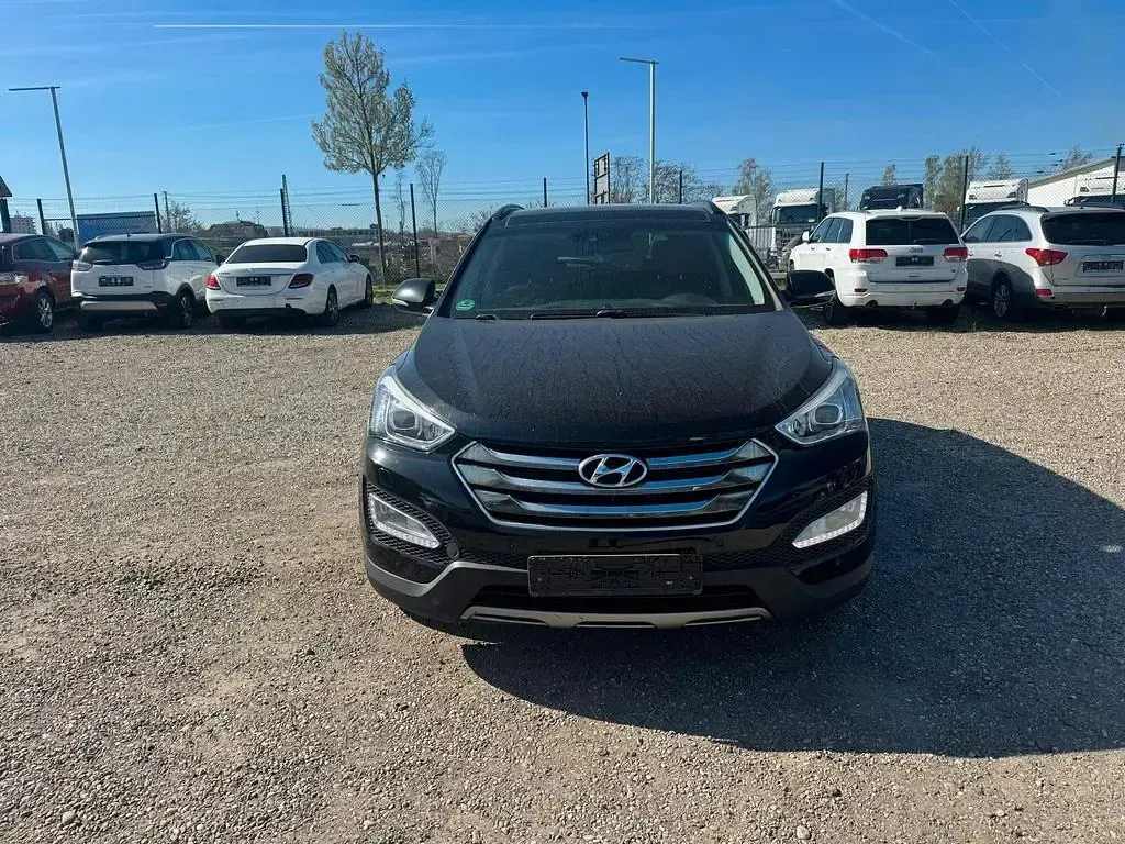 Gebraucht Hyundai Santa Fe Premium 197 PS (144 kW) 2015 Schwarz SUV