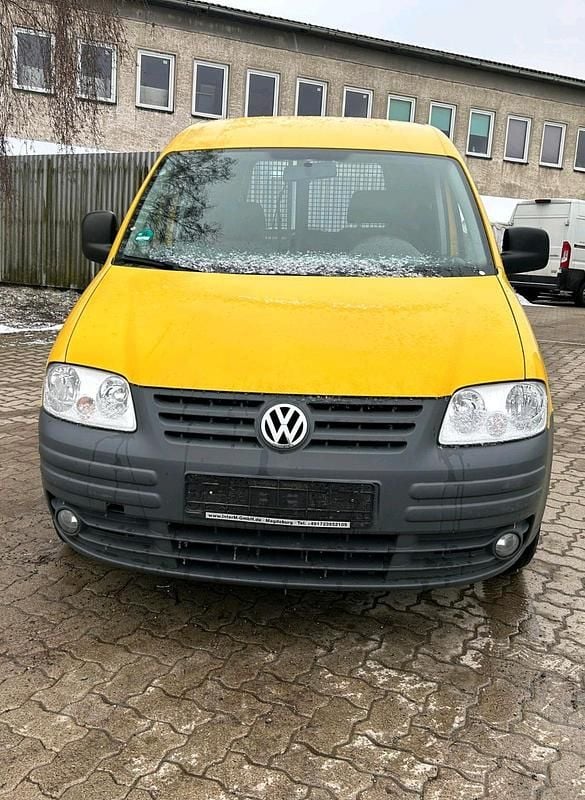 Gebraucht VW Caddy 70 PS (51 kW) 2007 Gelb Van / Kleinbus