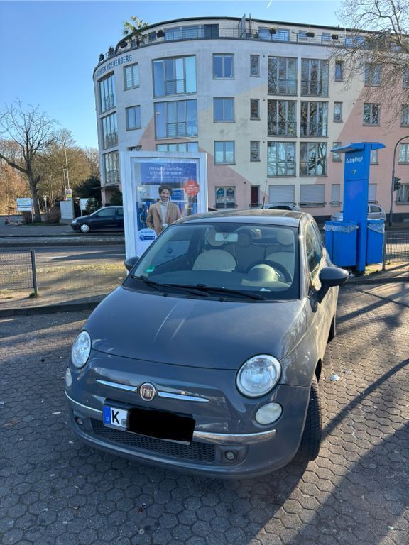 Grau Gebraucht 2010 Fiat 500 Lounge Kleinwagen | 5.800 € (Etwas zu teuer) - Bild 1/4