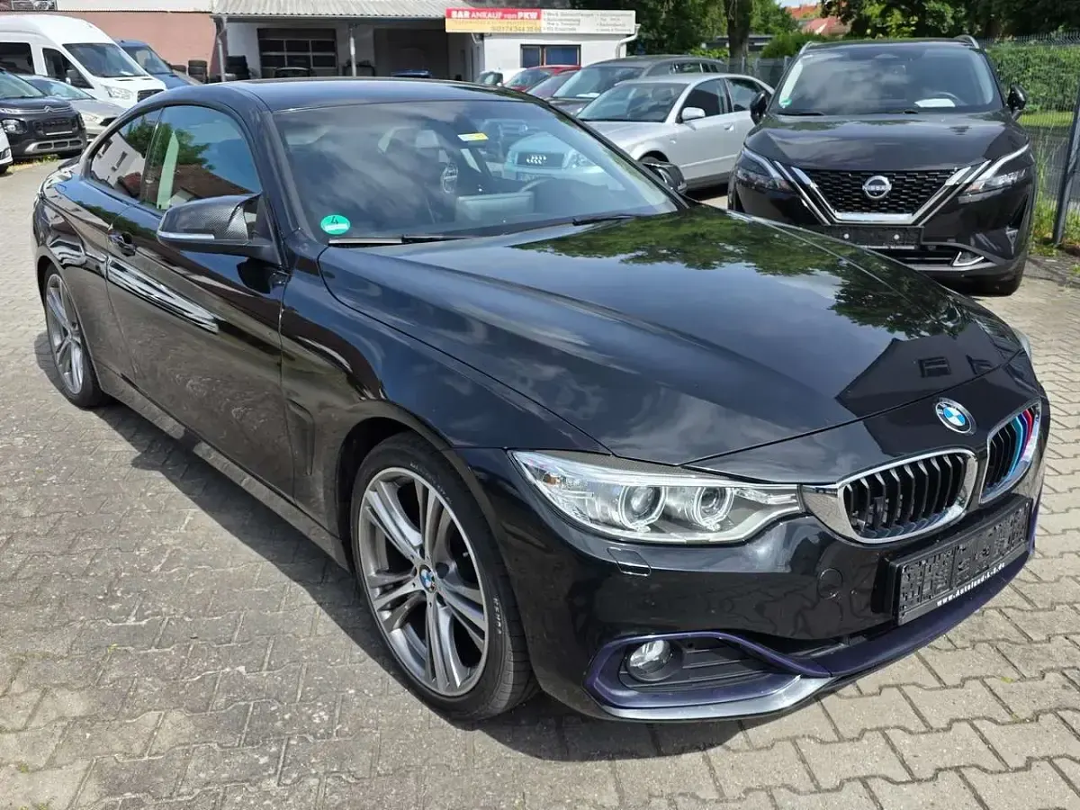 Gebraucht BMW 420 Coupé 184 PS (135 kW) 2014 Black sapphire metallic Coupé