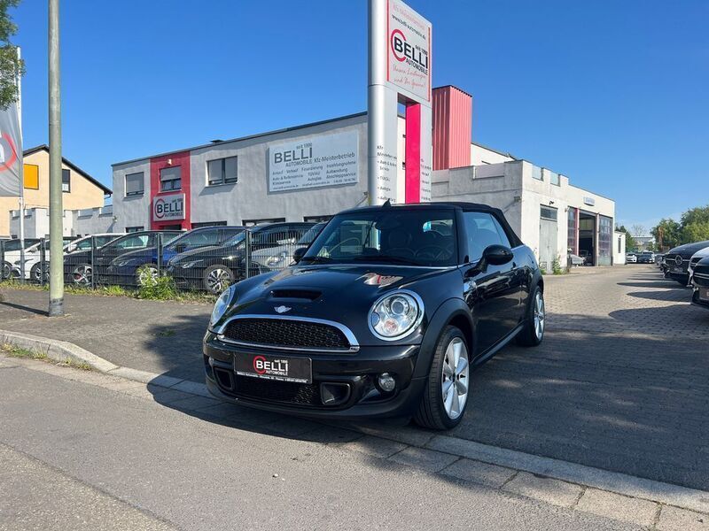 Midnight black metallic Gebraucht 2011 Mini Cooper S Cabriolet Chili Cabrio | 9.950 € (Guter Preis) - Bild 1/4
