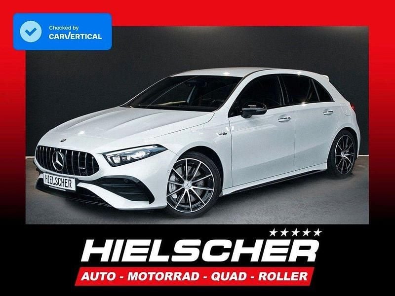 Weiß Gebraucht 2023 Mercedes A35 AMG AMG Limousine | 41.900 € (Fairer Preis) - Bild 1/4